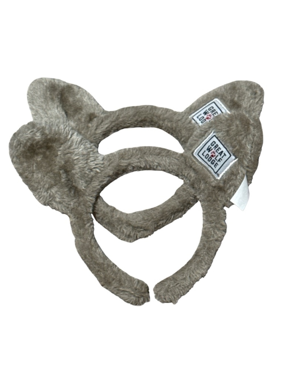 Great Wolf Lodge Park Grey Headbands Excellent Condition 2pack